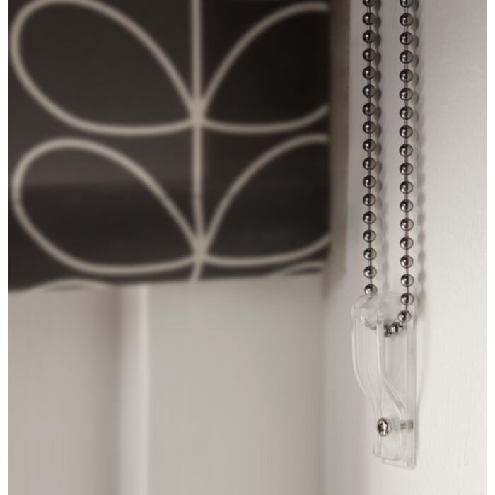 Ashley Wilde Orla Kiely Linear Stem Cool Grey Ready Made Roller Blind