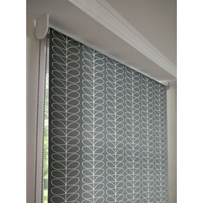 Ashley Wilde Orla Kiely Linear Stem Silver Ready Made Roller Blind