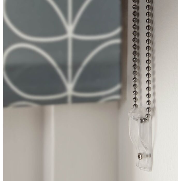 Ashley Wilde Orla Kiely Linear Stem Silver Ready Made Roller Blind