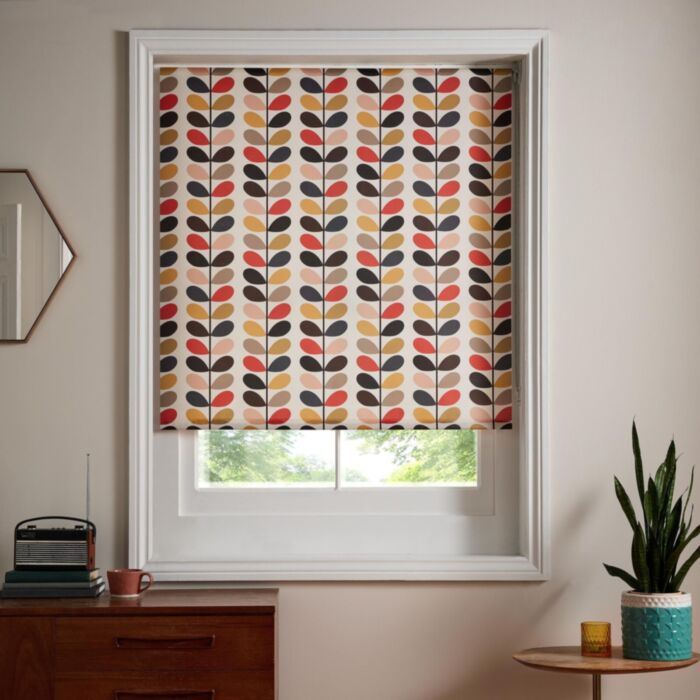 Ashley Wilde Orla Kiely Multi Stem Tomato Ready Made Roller Blind