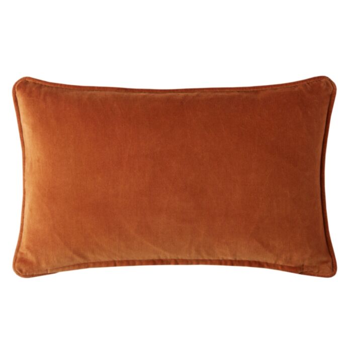 Ashley Wilde Orla Kiely Retro Flower Stripe Canyon 30x50cm Microfibre Cushion