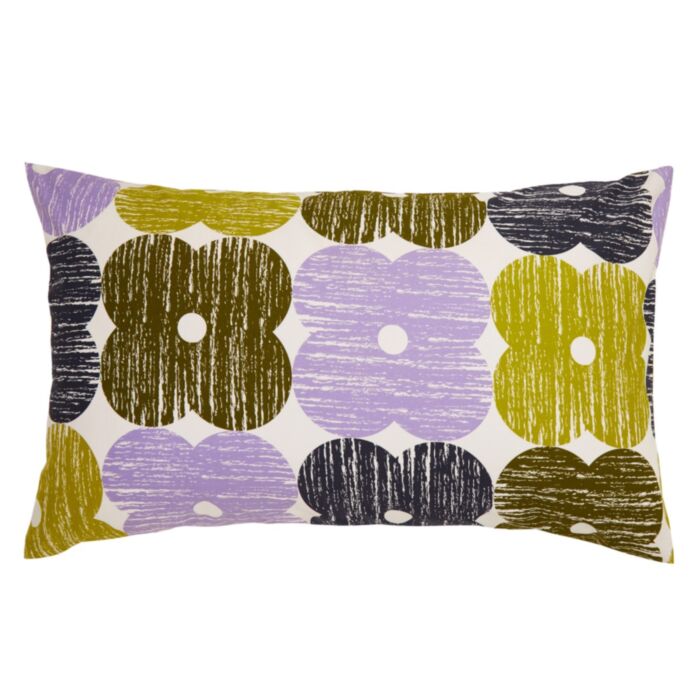 Ashley Wilde Orla Kiely Textured Flower Lilac/moss Bedding