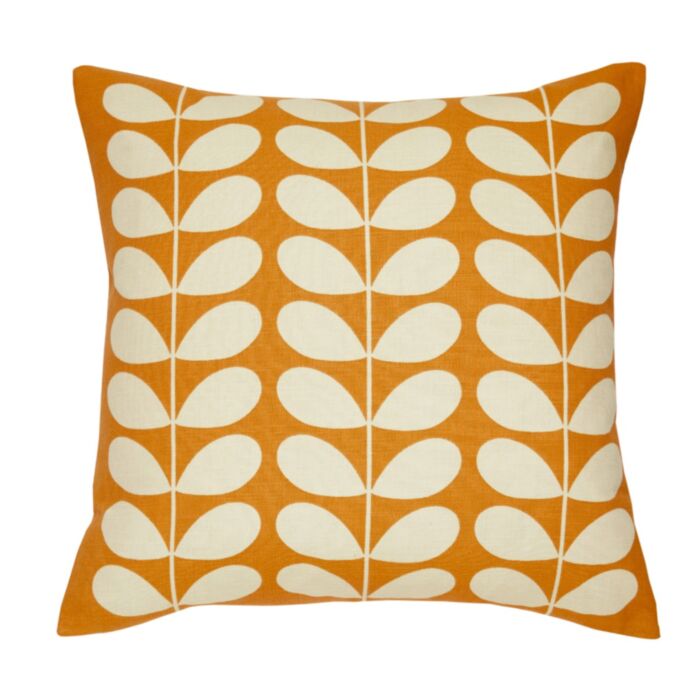 Ashley Wilde Orla Kiely Textured Flower Moss 45x45cm Microfibre Cushion