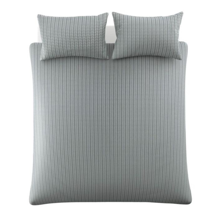 Ashley Wilde Orla Kiely Tiny Stem Light Cool Grey Bedding