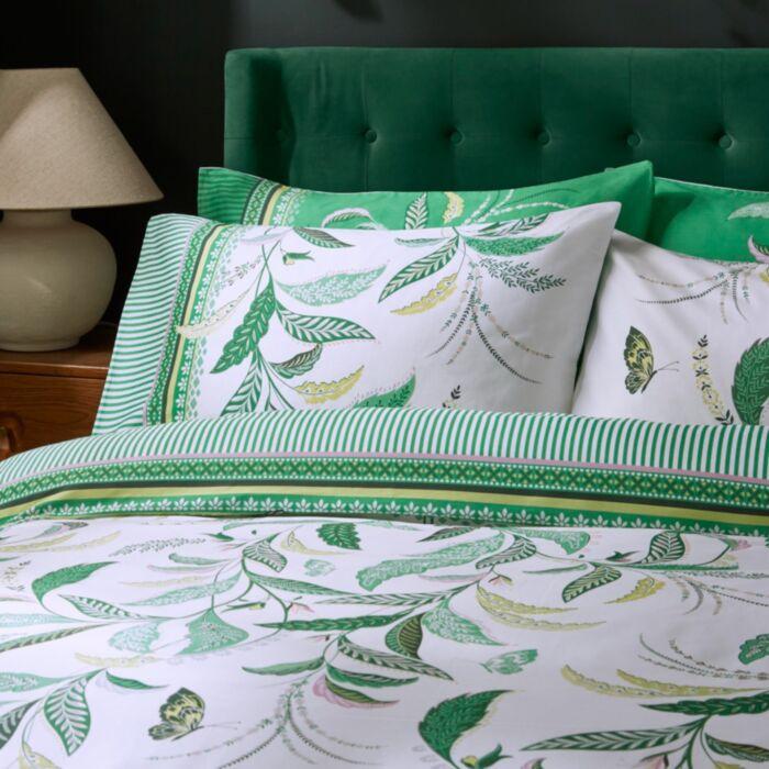 Ashley Wilde Sara Miller Fern Garden Spring Green Bedding