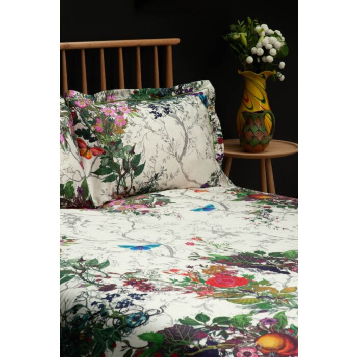 Ashley Wilde Timorous Beasties Bloomsbury Garden Dove Bedding