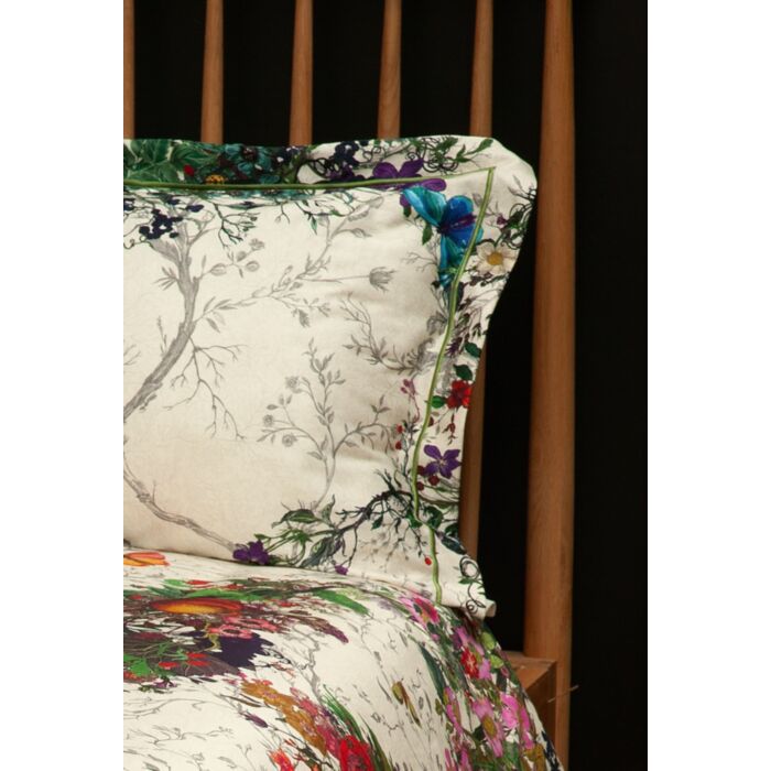 Ashley Wilde Timorous Beasties Bloomsbury Garden Dove Bedding