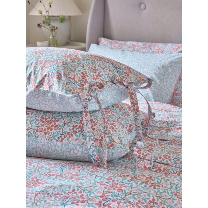Ashley Wilde William Morris At Home Clover Powder Blue/madder Bedding