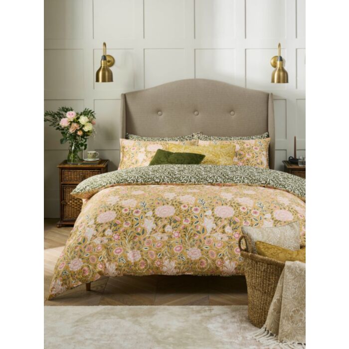 ashley wilde William Morris At Home Double Bough Gold Bedding