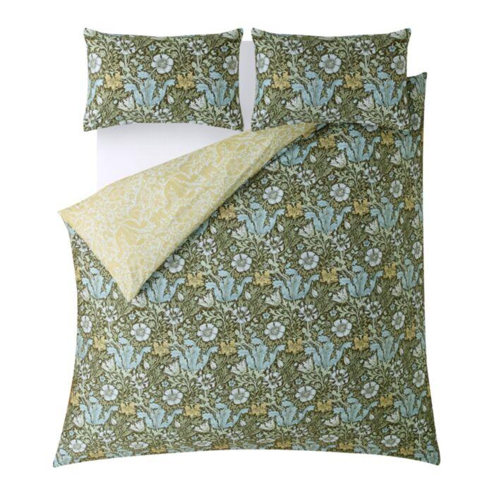 Ashley Wilde William Morris Compton Olive Green Bedding