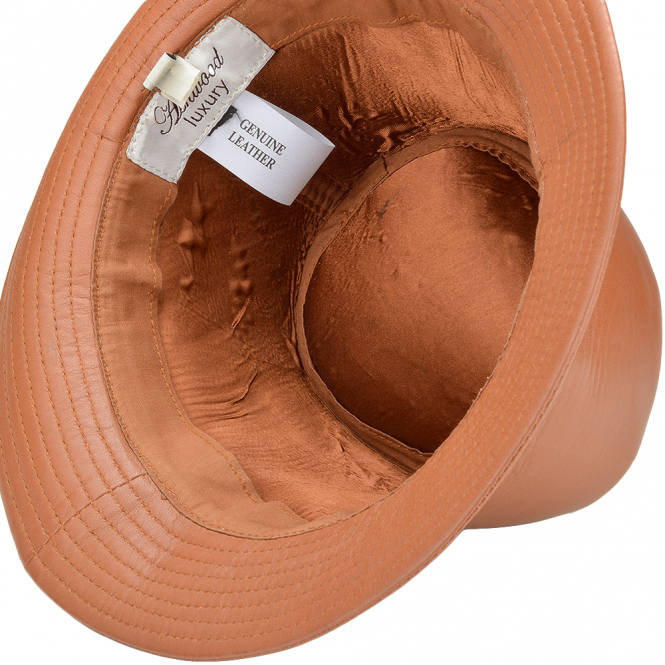 Ashwood Leather All Leather Gentleman's Hat Tan : GH-1