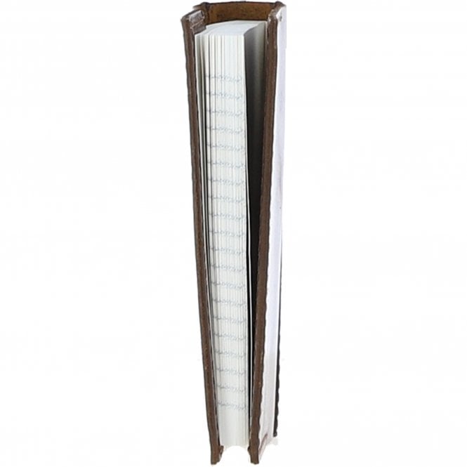 Ashwood Leather Ashwood A4 Leather Book Cover Copper Brown