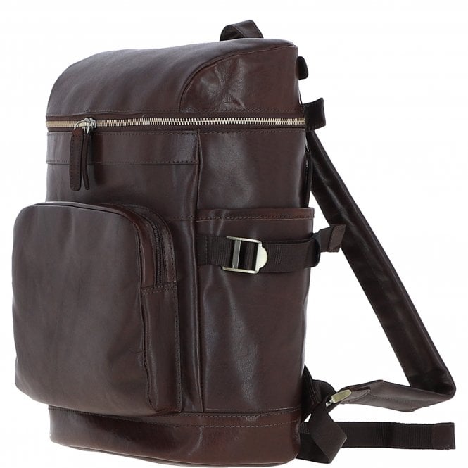 Ashwood Leather Ashwood Classic Leather Laptop Rucksack Brandy: Q-45