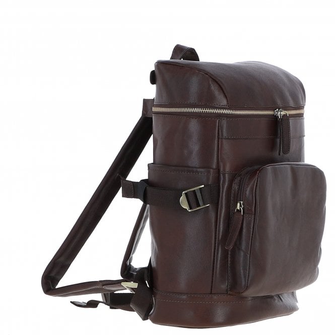 Ashwood Leather Ashwood Classic Leather Laptop Rucksack Brandy: Q-45