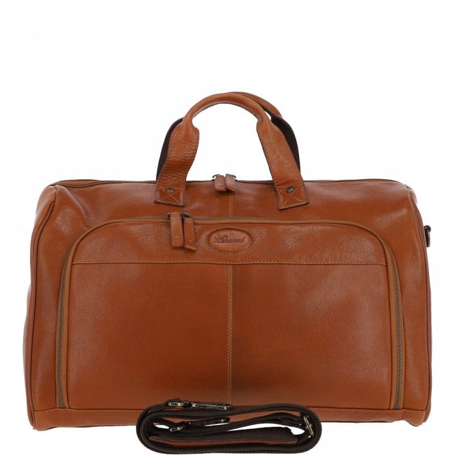 ashwood leather Ashwood Hi Veg Leather Flight-Cabin Weekend Holdall Tempo Tan : 8150