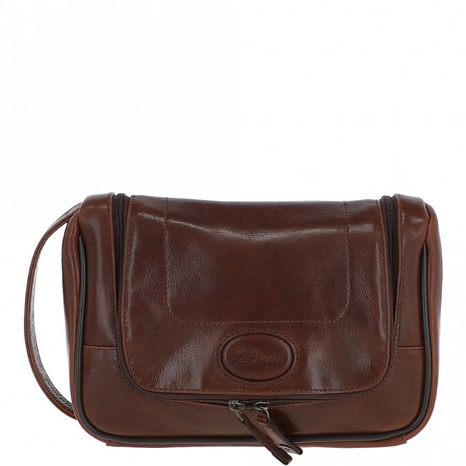 ashwood leather Ashwood Hi Veg Leather Hanging Wash Bag Tempo Brown : 8140 ashwood leather Ashwood Hi Veg Leather Hanging Wash Bag Tempo Brown : 8140