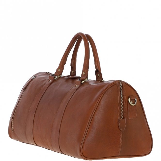 Ashwood Leather Ashwood Large Leather Holdall – Honey: T-77