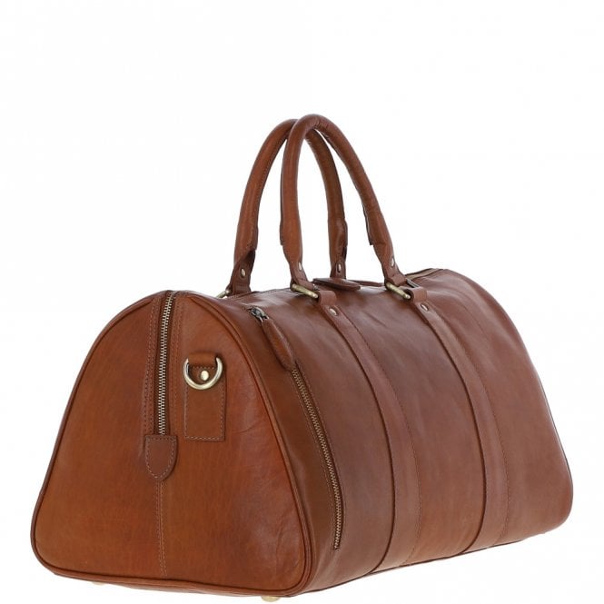 Ashwood Leather Ashwood Large Leather Holdall – Honey: T-77