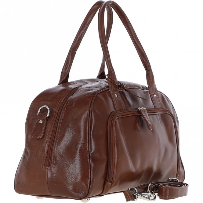 Ashwood Leather Ashwood Large Leather Holdall Travel Bag Bridge: 10973