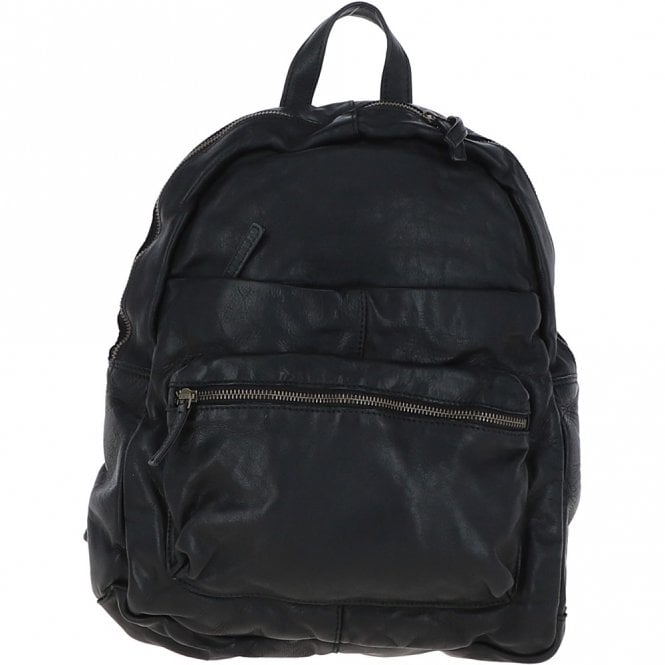 ashwood leather Ashwood Large Vintage Leather Backpack Black –RUBEN