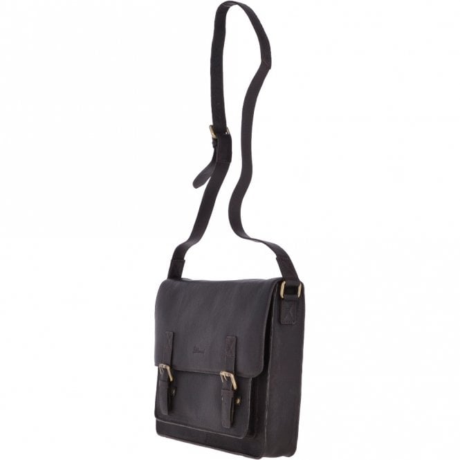 Ashwood Leather 14 Inch Leather Satchel Brown : Josh