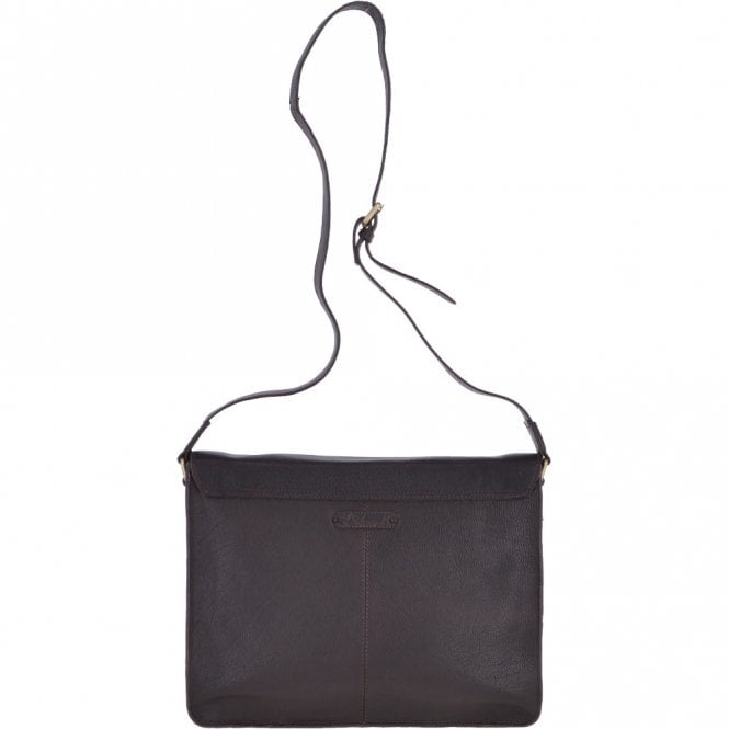 Ashwood Leather 14 Inch Leather Satchel Brown : Josh