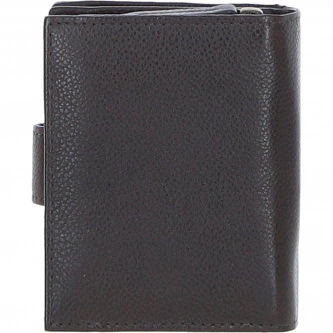 Ashwood Leather Ashwood Leather And Harris Tweed Three Compartment Wallet Brown/Mcload: TW-12-01-BM