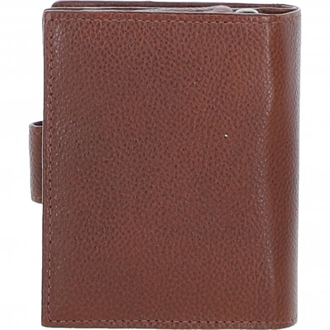 Ashwood Leather Ashwood Leather And Harris Tweed Three Compartment Wallet Tan/Watch: TW-12-04-TW