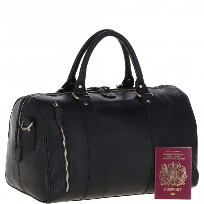 Ashwood Leather Ashwood Leather Holdall – Black: T-76