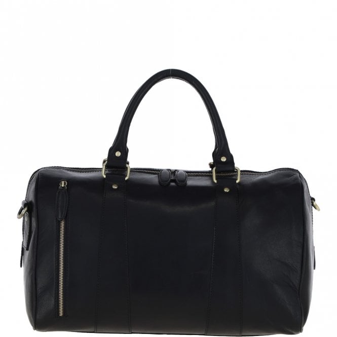 ashwood leather Ashwood Leather Holdall – Black: T-76