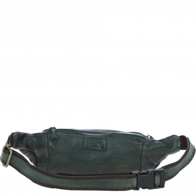 Ashwood Leather Ashwood Unisex Bum Bag Green: D-102