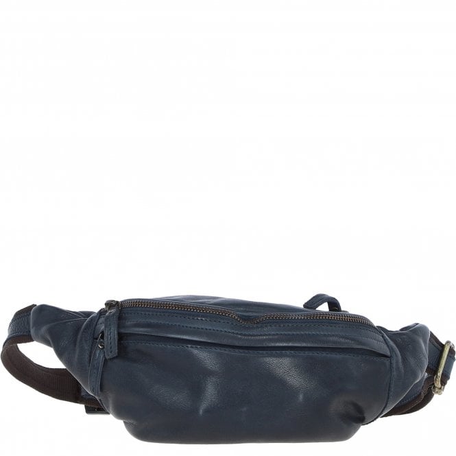 ashwood leather Ashwood Unisex Bum Bag Navy: D-102 ashwood leather Ashwood Unisex Bum Bag Navy: D-102