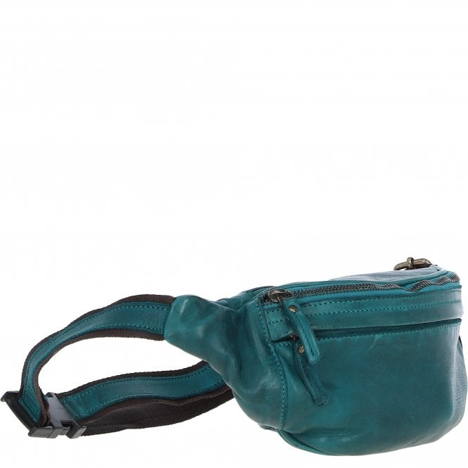 Ashwood Leather Ashwood Unisex Bum Bag Teal: D-102