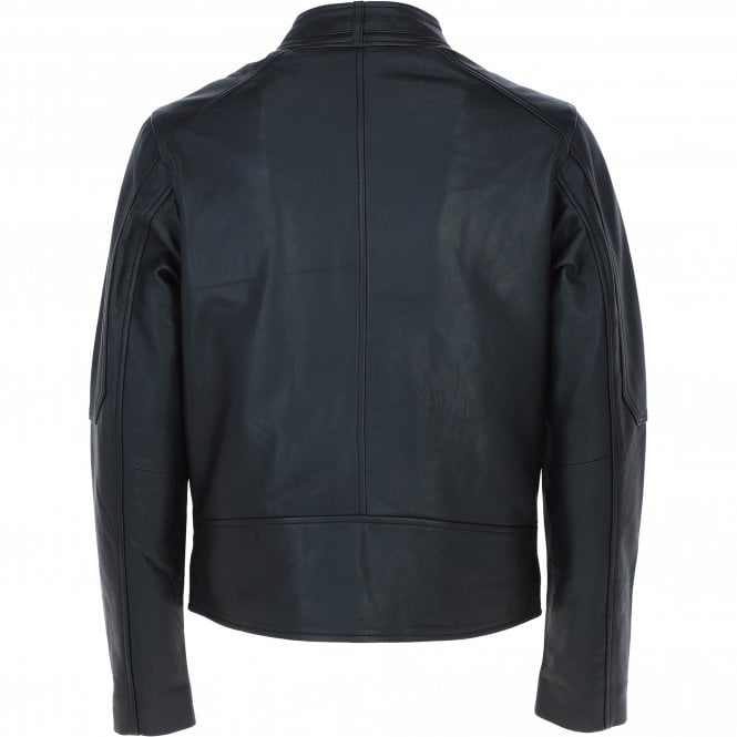 Ashwood Leather Ashwood Leather Biker Jacket Black: AWM-Charli