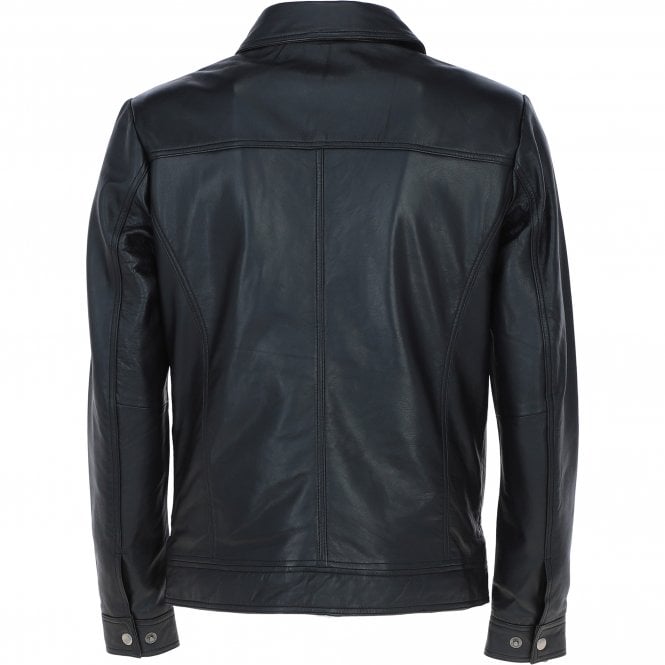 Ashwood Leather Ashwood Leather Bomber Jacket Black: 1896 | Becks