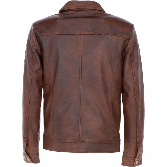 Ashwood Leather Ashwood Leather Bomber Jacket Tan: 1896 | Becks