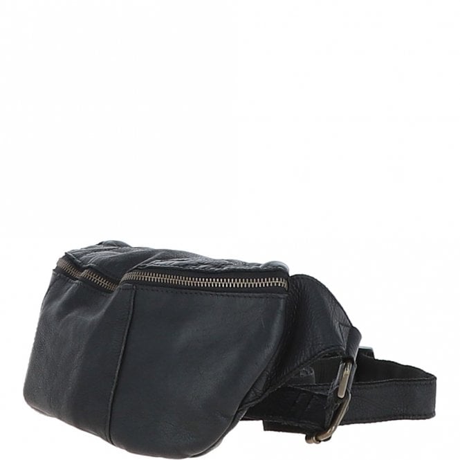 Ashwood Leather Ashwood Leather Bum Bag Black: ERWIN