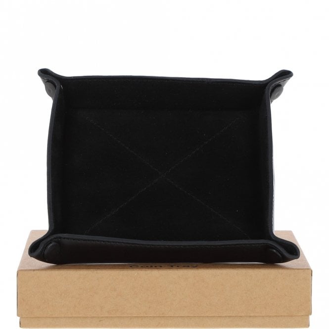 ashwood leather Ashwood Leather Coin Tray Black: GS-1295