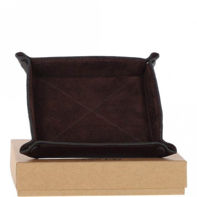 ashwood leather Ashwood Leather Coin Tray Brown: GS-1295