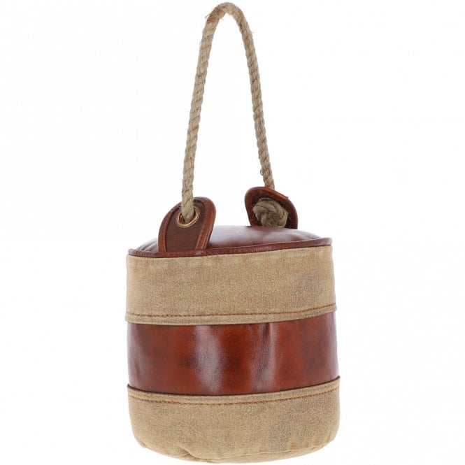 Ashwood Leather Ashwood Leather Cotton Door Stopper Brown: KI-026