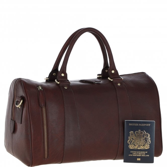 Ashwood Leather Ashwood Leather Holdall – Chestnut Tan: T-76