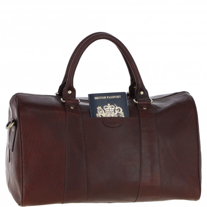 Ashwood Leather Ashwood Leather Holdall – Chestnut Tan: T-76