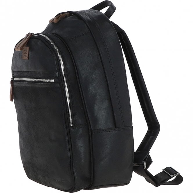 Ashwood Leather Leather Backpack Black: 4555 TFC