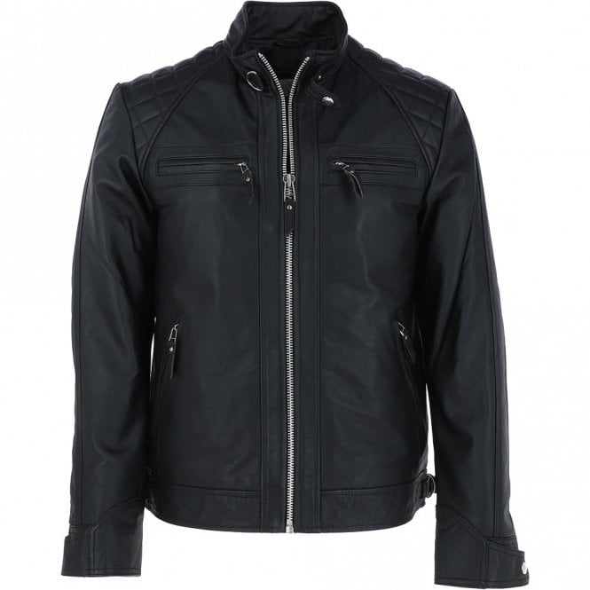 ashwood leather Leather Biker Jacket Black : Bronx ashwood leather Leather Biker Jacket Black : Bronx