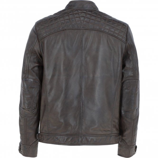 Ashwood Leather Leather Biker Jacket Nevada : Bronx