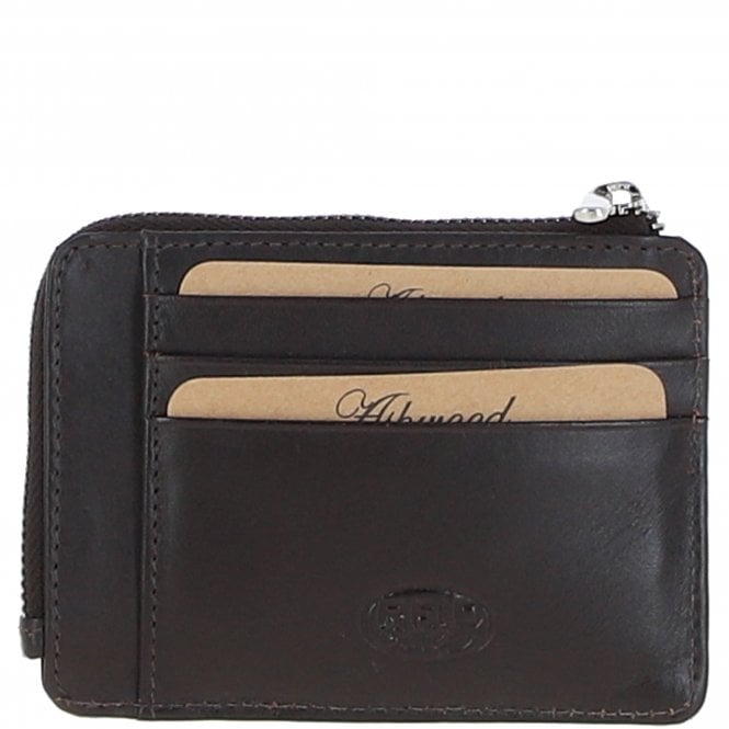 Ashwood Leather Leather Card Holder Brown: 1275-VT