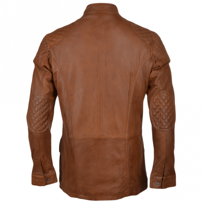 Ashwood Leather Leather Coat Tan : Brontes