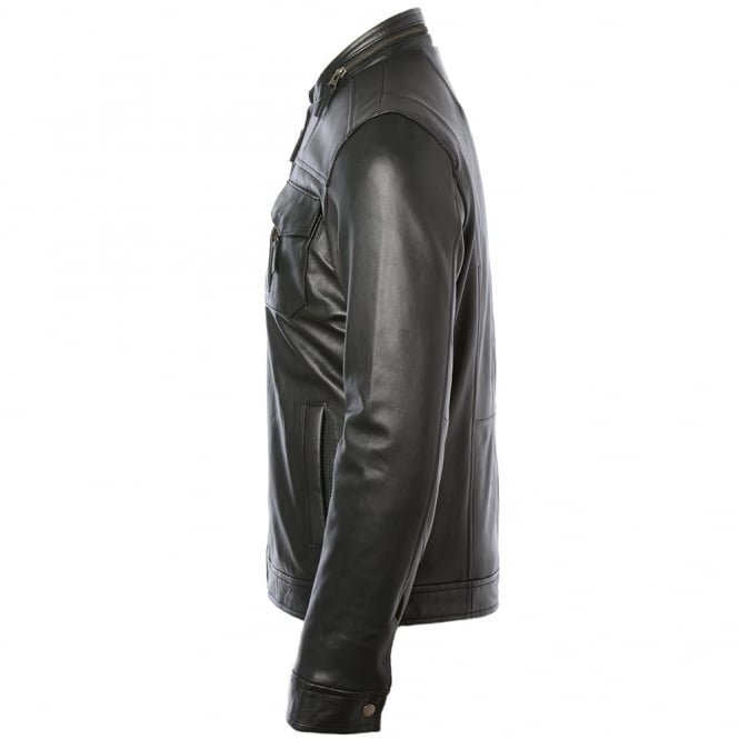 Ashwood Leather Leather Jacket Black : Edinburgh