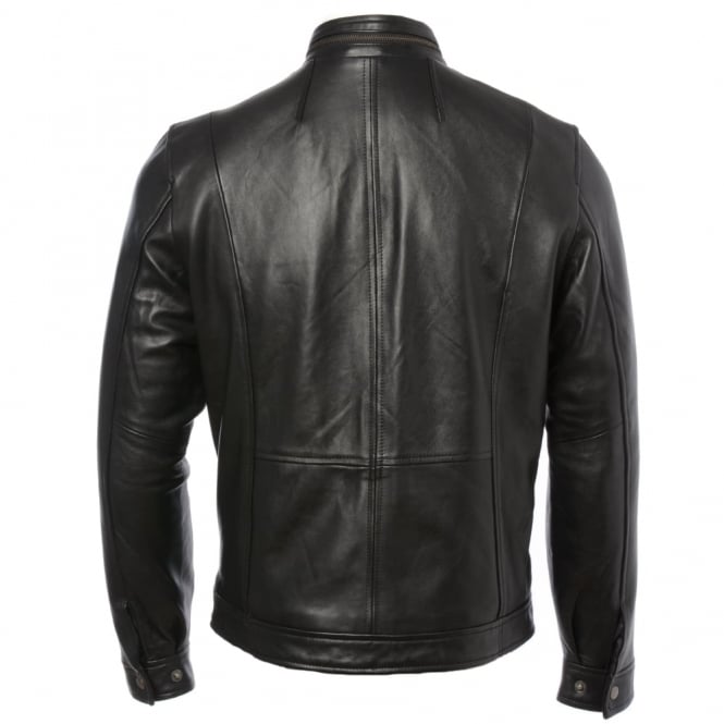 Ashwood Leather Leather Jacket Black : Edinburgh