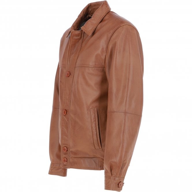 Ashwood Leather Leather Jacket Tan : Ferdinand